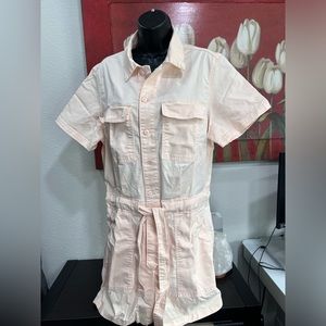Levis short romper - orange $35